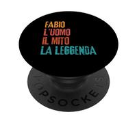 Fabio L'Uomo Il Mito La Leggenda Festa di Compleanno PopSockets PopGrip Adhésif