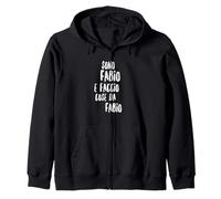 Fabio Pull avec Texte Drôle Homme Garçon Enfant Sweat à Capuche
