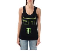 Fabio Quartararo Débardeur Femme 20 Dual Sponsor Officiel MotoGP - Noir - XL