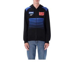 Fabio Quartararo Sweat a Capuche Zip 20 Dual Factory Officiel Moto GP - Noir - L