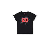 Fabio Quartararo T-Shirt Enfant Big 20 El Diablo Officiel MotoGP - Noir - 6/7 Ans
