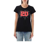 Fabio Quartararo T-Shirt Femme Cyber20-XL