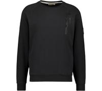 FabioAK Un French Terry Sweat-shirt, noir, taille S