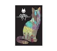 FABIVA Poster de jeu vidéo Stray - Décoration de chambre à coucher - Paysage sportif - Décoration de bureau - Sans cadre - 20 x 30 cm