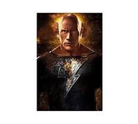 FABIVA Poster du film Black Adam 8 sur toile - Décoration murale pour salon, chambre à coucher - Style sans cadre - 20 x 30 cm