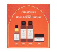Fable-Mane Soin-des-cheveux HoliRootsGood KarmaCoffret cadeau Shampoo 50 ml + Conditioner 50 ml + Hair Mask 50 ml + Hair Oil 14.4 ml 1 Stk.