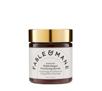 Fable & Mane Gommage purifiant au gingembre sauvage, pour cuir chevelu squameux, démangeaisons ou sec. Traitement détox exfoliant doux