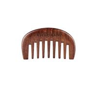 Fable & Mane Peigne de massage pour cuir chevelu - Démêle les mèches et masse doucement le cuir chevelu - Fabriqué à partir de bois d'ébène 100 % naturel
