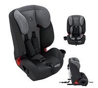 FableKids Siège Auto Enfant avec ISOFIX | 76-150 cm (dès 15 mois) | Ceinture de sécurité 3 points | Norme ECE R129/03 | Siège auto évolutif, sûr et confortable | Gris
