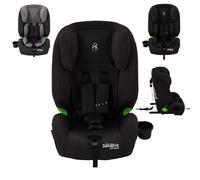 FableKids Siège Auto Enfant avec ISOFIX | De 15 mois à 12 ans (76-150 cm) | Ceinture de sécurité 3 points | Norme ECE R129/03 | Siège auto évolutif, sûr et confortable | Gris