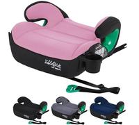 FableKids Siège Auto Enfant Isofix ECE R129/03 | Rehausseur avec Ceinture 3 Points et Porte-Gobelet | Pour Enfants 125-150 cm jusqu’à 5 Ans | Rose