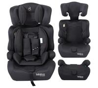 FableKids Siège auto pour enfants | Ceinture de sécurité à 3 points | Siège auto pour enfants 76-150 cm | Siège enfant appui-tête réglable | ECE R129/03 | Réglable 44,5x41x68-75cm | Gris