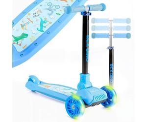 FableKids Trottinette Kick Roller Cityroller enfants à partir de 3 ans Bleu
