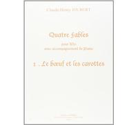 Fables (4) n1 le boeuf et les carottes --- alto et piano