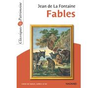 Fables - Classiques et Patrimoine 2012 - Jean de la Fontaine - Magnard - Poche - Scolaire / Universitaire