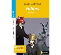 Jean de La Fontaine – Fables – Carrés classiques Lycée – Nathan