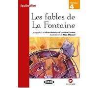 Fables De La Fontaine (Niveau 4) Avec ressources numériques et audio en ligne - by Retold - Cideb Black Cat - broché - Méthode de langue