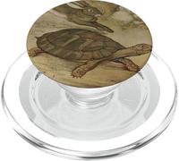 Fables d'Ésope - Tortue et lièvre PopSockets PopGrip pour MagSafe