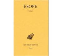 Fables Ésope, Aesop (Auteur), Émile Chambry (Edité par)