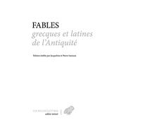 Fables grecques et latines de l'Antiquité