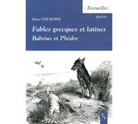 Fables grecques et latines - Henri Tournier - Publication Universite Provence - broché - Etude