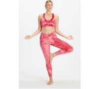 Fabletics Crushed Velour Crossover Legging Strawberry Red Taille: XS Short | Leggings de sport Outlet | Femme | Rouge
