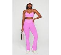 Fabletics Sleek Seamless High-waisted Flare Pant Electric Orchid Taille: 3X REG | Leggings de sport Outlet | Femme | Magenta
