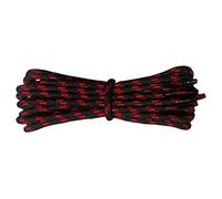 Fabmania Lacets Lacets Ronds Noir et Rouge - 180cm