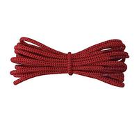 Fabmania Lacets Lacets Ronds Pinpoint Rouge et Noir - 210cm