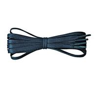 Fabmania® Lacets Les Lacets Coton - Plat 5/6mm - Bleu Marine - Longueur 45cm