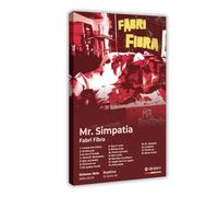 Fabri Fibra Affiche d'art Hip Hop Album de musique Mr Mr. Simpatia Couverture de la liste de suivi des fans Cadeau cool rappeur chanteur Rap Room Décoration murale Impression Peinture pour salon