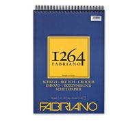 Fabriano 1264 Bloc Papier Esquisse A3 90gsm-Spiral Haut-120fl 29,7x42