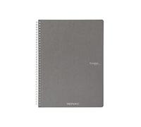 Fabriano 94792 Maxiquaderrno A4, 70 Fg, 90 g, 1 Rigo, Ecoqua Original Spiralato Anthracite