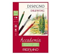 Fabriano Papier à dessin Accademia A5 14,8 x 21 cm 200 g Blanc 30 feuilles