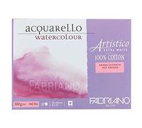 Fabriano AEW BL 4CO Papier aquarelle 23 x 30,5 cm Extra Blanc 00302330