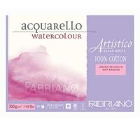 Fabriano AEW BL 4CO Papier aquarelle 30,5 x 45,5 cm Extra Blanc