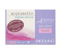 Fabriano Artistico Bloc aquarelle Blanc 7 x 10 cm