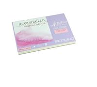 Fabriano - Artistico Extra White - Bloc 4 côtés collés 12,5x18 cm - 300 gsm - 25 feuilles grain satiné 5x7 pouces