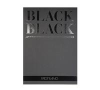 FABRIANO BLACK Bloc 1 côté collé, Papier, A3