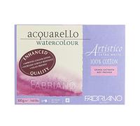 Fabriano Bloc aquarelle - Papier extra blanc - 10 x 14 cm