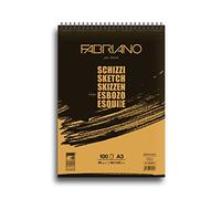 Fabriano Cahier à spirales A3 pour Esquisse Blanc