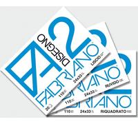 Fabriano F2 feuilles lisses 33 x 48 cm multicolore Papier Créativité