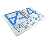 Fabriano Papier aquarelle en coton, blanc, 33 x 48 x 0,5 cm