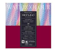 Fabriano Studio Papier aquarelle 200 g 20 X 20 cm Blanc
