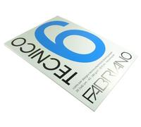 FABRIANO Tecnico 6 Bloc, Papier, Blanc Lisse, 29,7 x 42 cm, Set de 20 Pièces