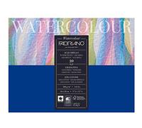 FABRIANO - Watercolour - Bloc 4 côtés collés 24x32 cm - 300 GSM - 20 Feuilles Grain Fin