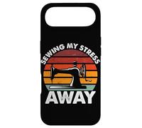 Fabric Addict Stitch Therapy Machine à Coudre rotative Coque pour iPhone Air