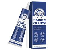 Fabric Adhesive Glue - Quick Drying Fabric Glue, Liquid Stitching No Sew Adhesive With Long-Lasting Bond | Tack Glues Patch Repair Kit For Silk Cotton Polyester Fabrics