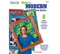 Fabric Cafe Make it Modern with 3-Yard Quilts Notion, Blanc