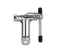 Fabric Fendeur de chaîne - pour chaînes de 8 à 12 Vitesses - Outil Professionnel pour chaîne de vélo - Kit d'outils de disjoncteur de chaîne de vélo Portable en Aluminium - Argenté - FTL-55
